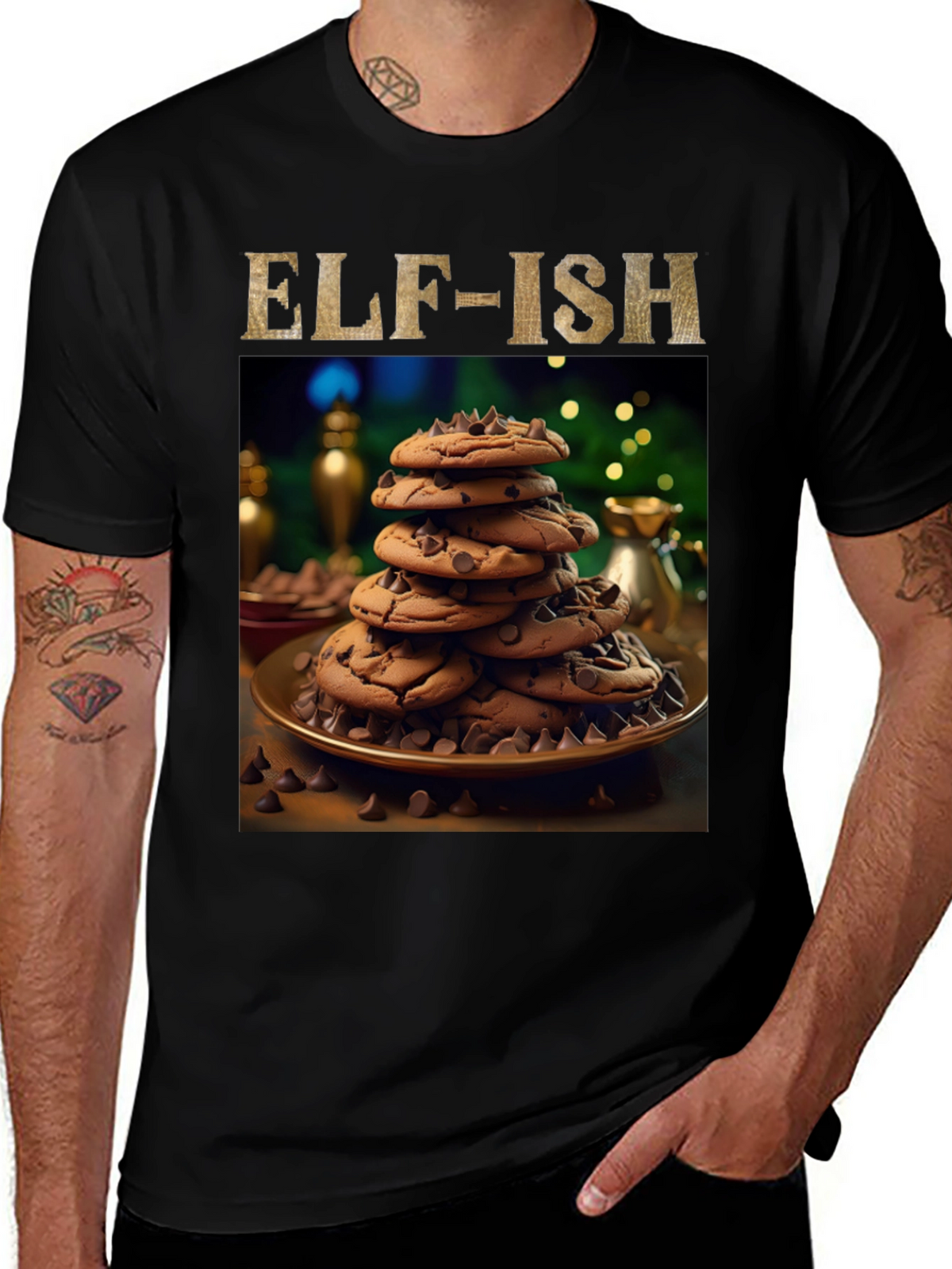 Elf-ish Chocolate Chip Cookie T-Shirt
