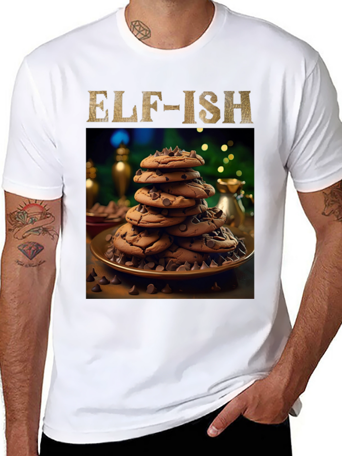 Elf-ish Chocolate Chip Cookie T-Shirt