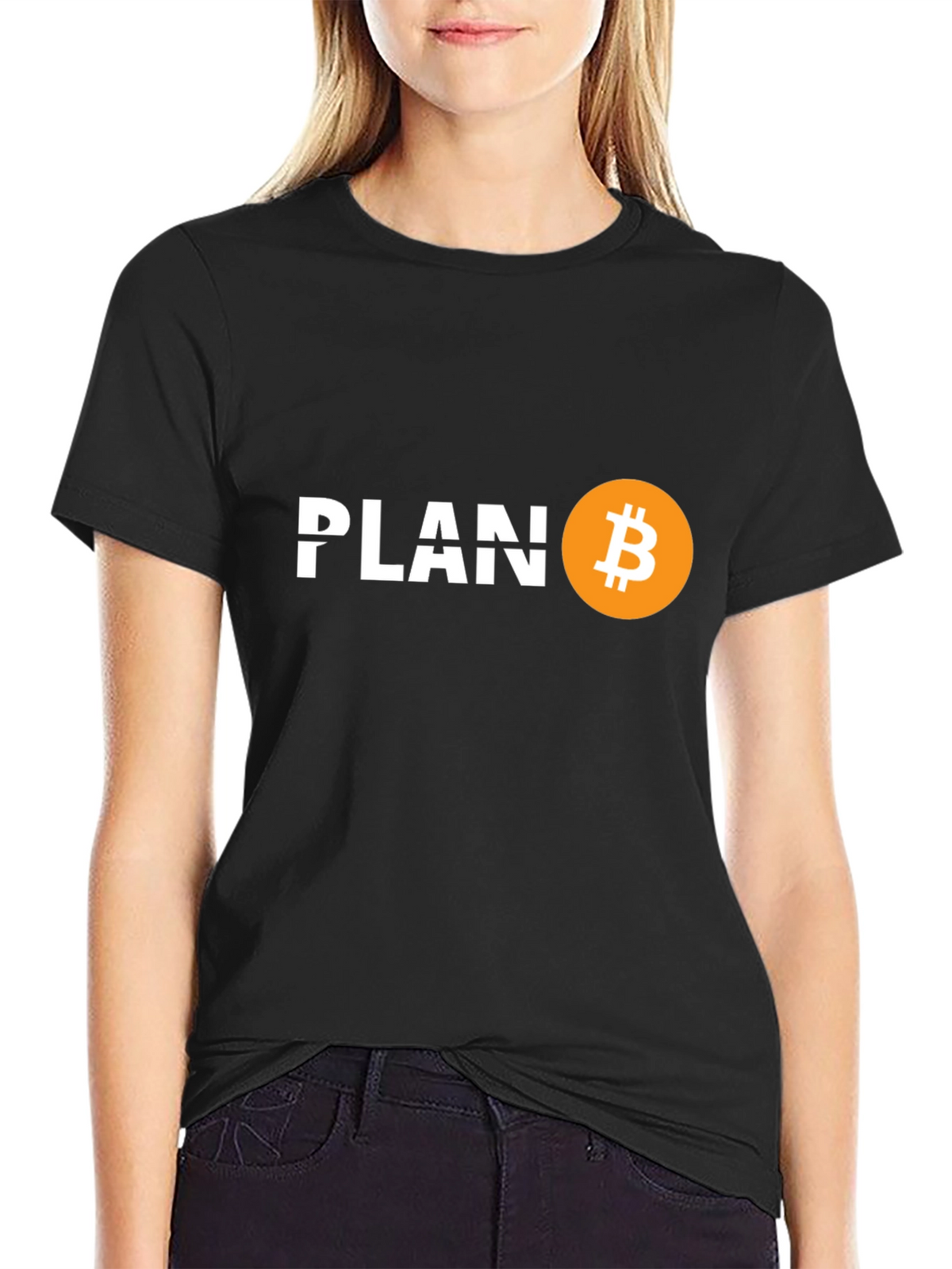 Plan B Bitcoin Crypto Tee - Black