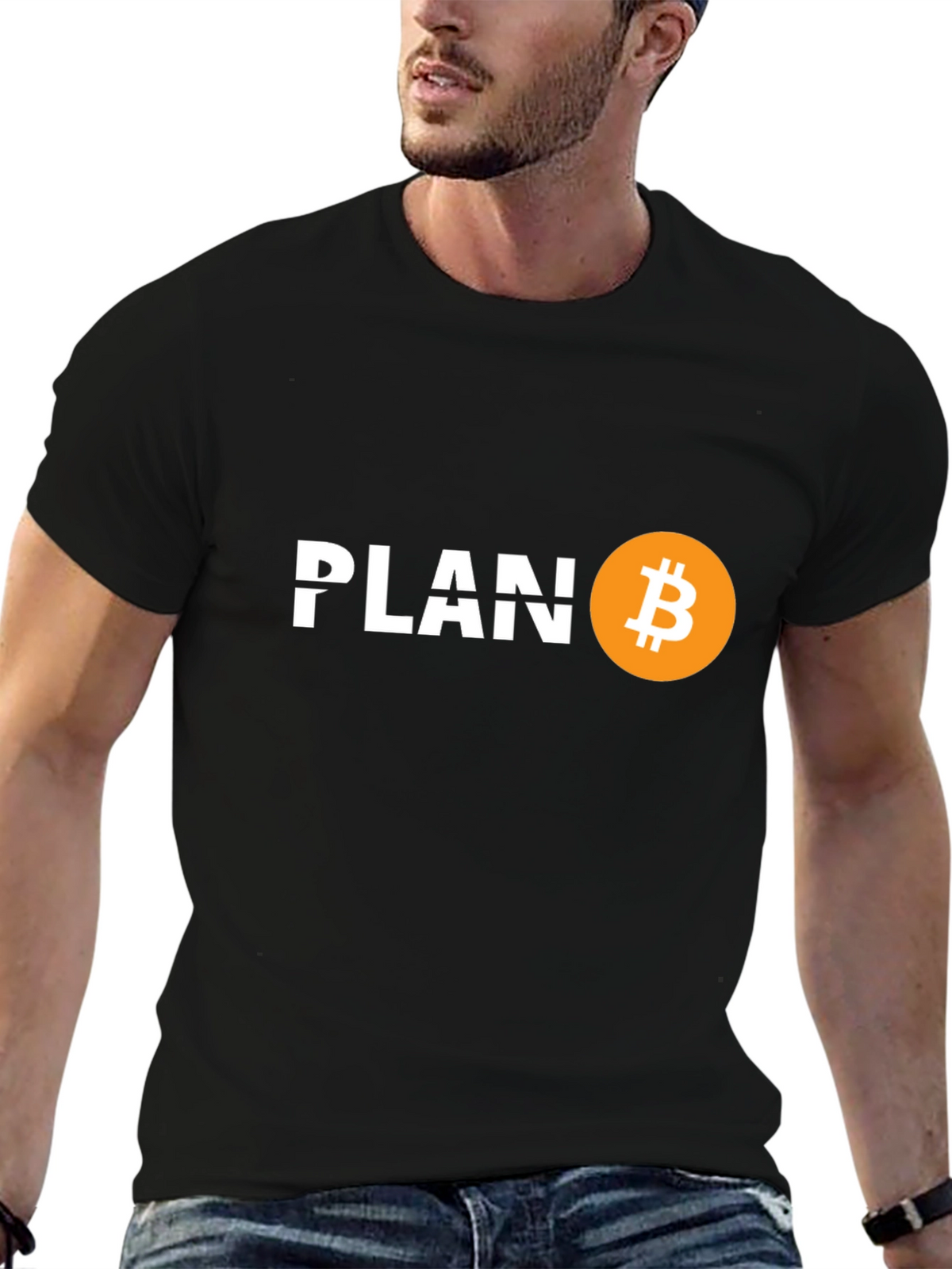 Plan B Bitcoin Crypto Tee - Black