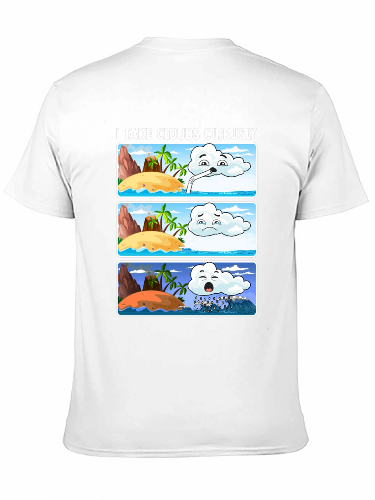 Humorous Weather Cartoon T-Shirt